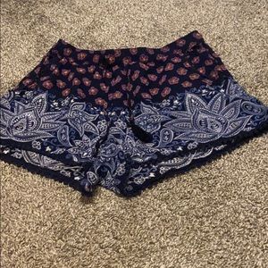 Soft boho style shorts